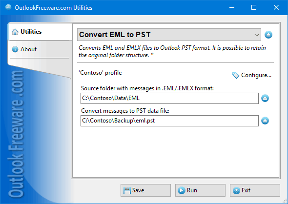 safe software convert eml to pst converter
