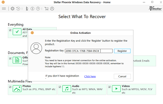 data recovery stellar data recovery for windows